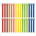 6" x 0.5" Self-Gripping Cable Ties, 30 Pack image number 1