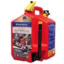 5 Gallon Spill Free Spout Safety Gasoline Can image number 0
