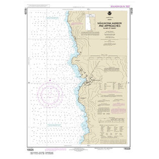 #19329 M&auml;hukona Harbor & Approaches Island of Hawaii
