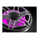 M6-880X-S-GmTi-i 8.8" Marine Coaxial Speakers, Gunmetal and Titanium Sport Grilles with RGB LED Lighting image number 5