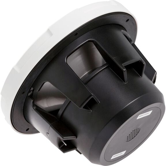 KMS1075AWL 10.75" Marine Subwoofer, White Colored Grille with RGB LED Illumination image number 3