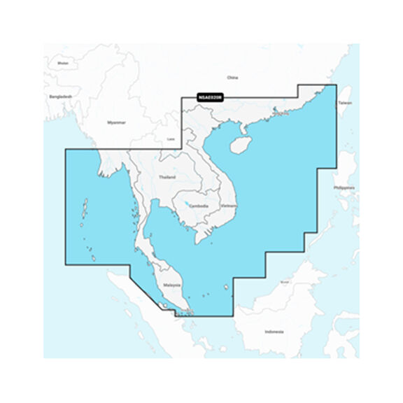 Garmin Navionics Vision+ AE020R South China and Andaman Seas, Electronic Chart image number 0