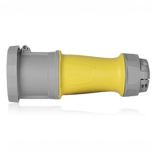 100 Amp 277/480 Volt 3-Phase, 4P, 5W, North American Pin & Sleeve Connector, ABYC Certified, IEC 60309 Industrial Grade Marine Grade IP66/67/68, & IP69K Watertight