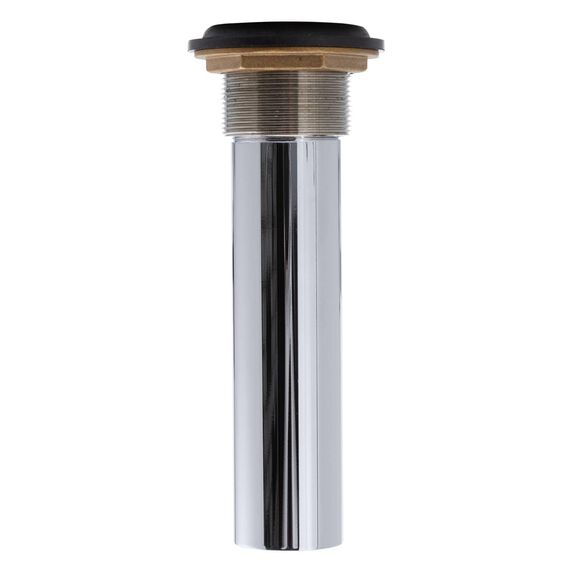 1-1/2" Drain, Flip Drain with Overflow, Straight, 1-1/4" Sweat Chrome image number 4
