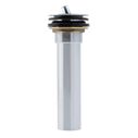 1-1/2" Drain, Flip Drain no Overflow, Straight, 1-1/4" Sweat Chrome image number 1