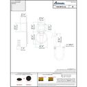 Recessed Shower Black Cup & Lid, Hammer-Head Black Sprayer, 6' Black Rubber Hose image number 3