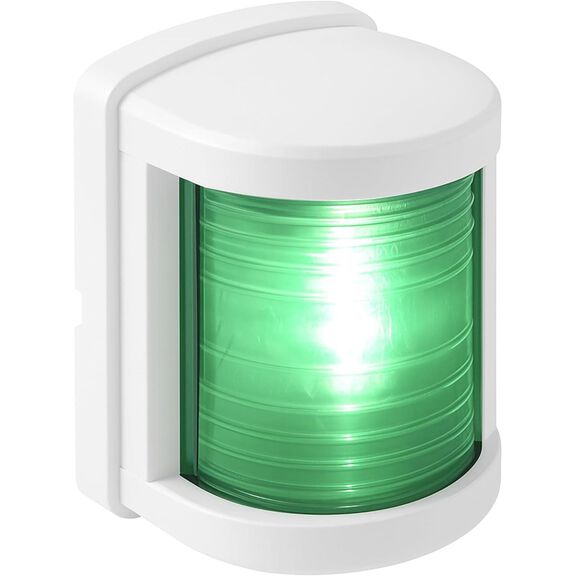 SEAFLO 11 Series LED Starboard Navigation Light 12V IP67 Green 2NM Regular Size image number 0