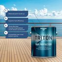 Odyssey Triton Antifouling Paint, Black, Gallon image number 4