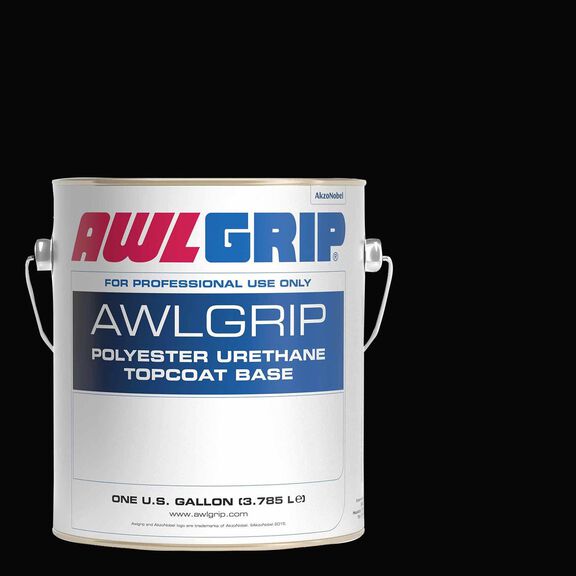 Two-Part Linear Polyurethane Enamel, Super Jet Black, Gallon image number 0