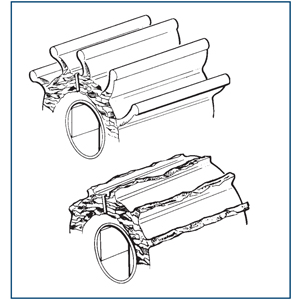 damage impeller blades