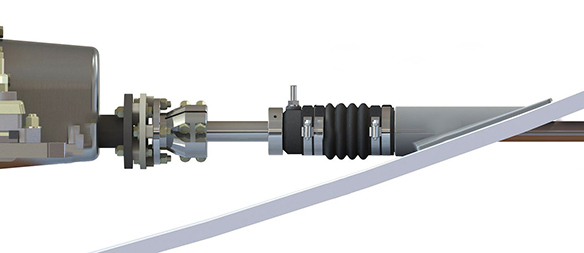 Illustration of PSS shaft seal.