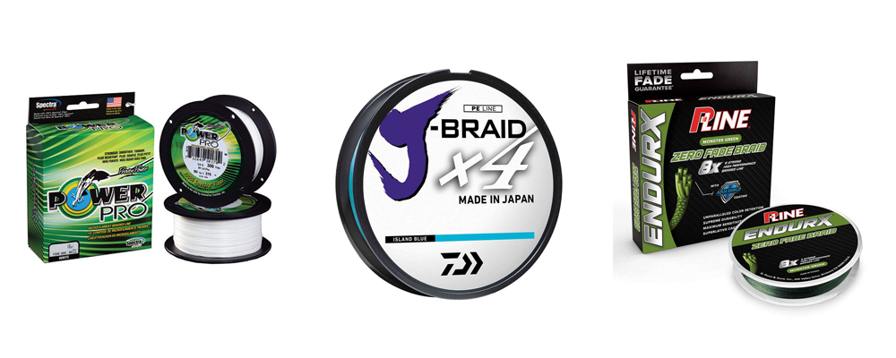 Braided Fishing Line at West Marine Spools of braided fishing line in various pound-test ratings for saltwater and freshwater use