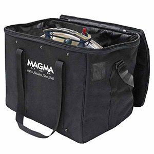 Padded carrying case for a bbq