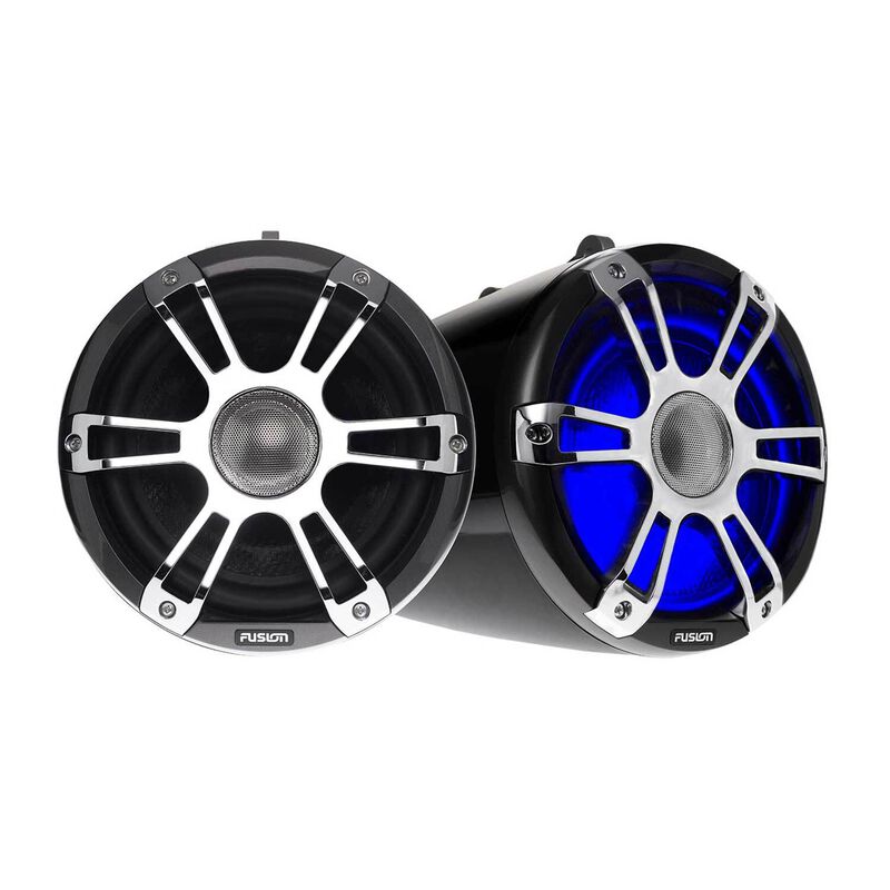 Fusion SG 8.8 inch 330 Watt Coaxial Wake Tower Sports Speakers with White or Blue LED Illumination