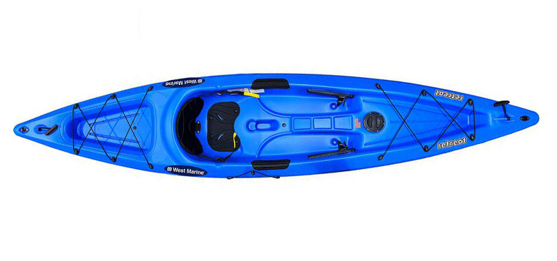 West Marine Retreat 12' Sit On Top Recreational Kayak