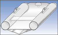 Rigid hull inflatable boat