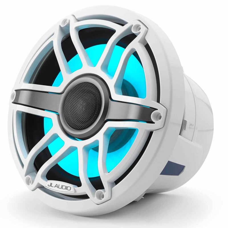 JL audio m6 speaker with multi-color LED backlighting