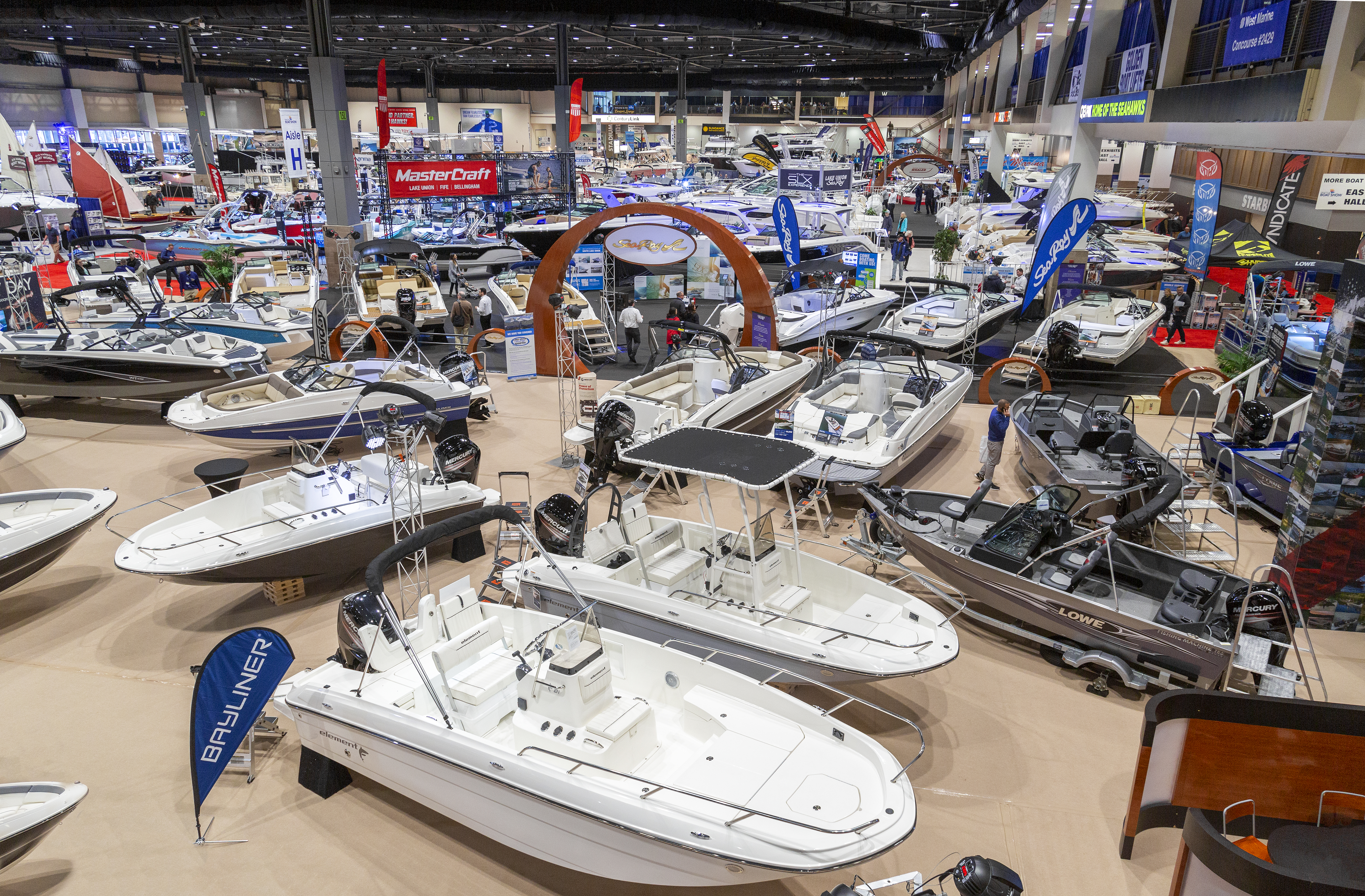 Indoor boat show