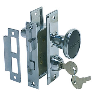 Mortise latch set