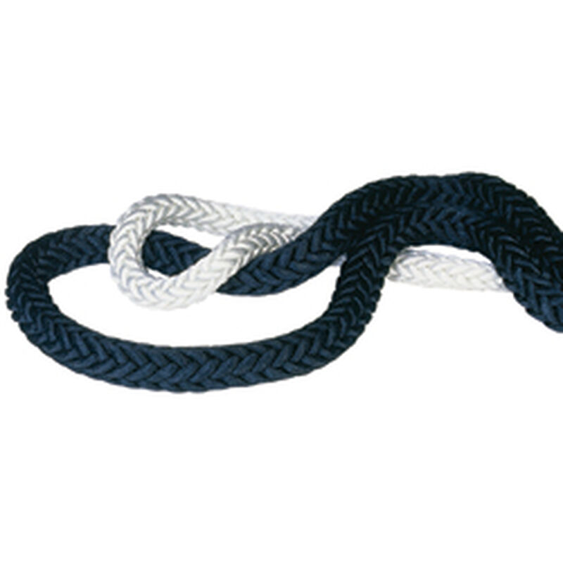 White and Black Mega Braid spliced eyes