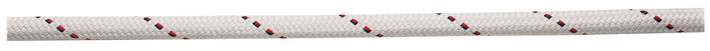 Performance double braid line for low-stretch headsail halyards