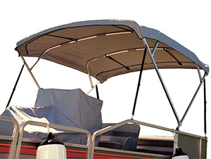 Square tube Bimini Top Kit for Pontoon Boat