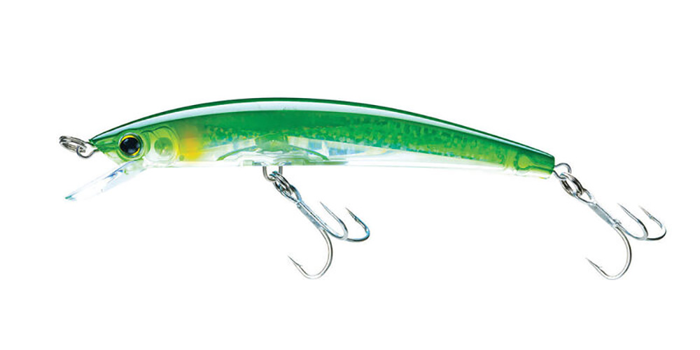 Hard bait fishing lures including crankbaits, jerkbaits, and plugs in various colors