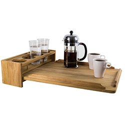 Teak Cup Holder