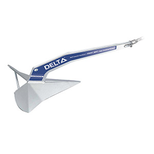 Delta modern plow-style anchor