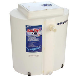 West Marine 22 gallon bait tank