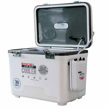 Engel 30 quart live bait cooler