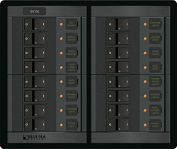 Blue Sea System custom modular circuit panel