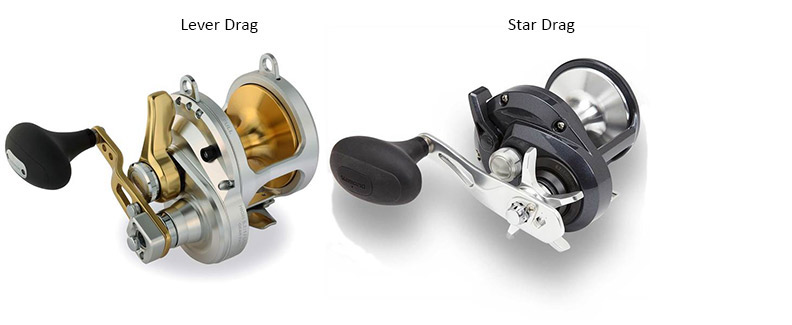 Lever and star drag comparison
