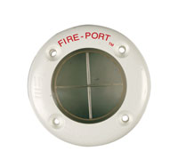Fire port bulkhead fitting