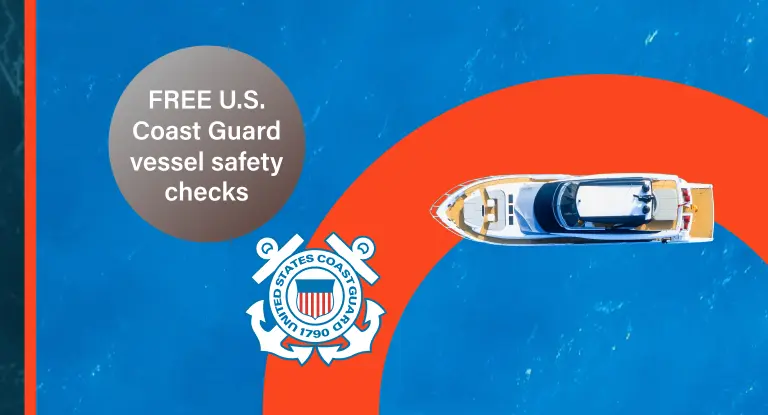 FREE U.S. Coast Guard vessel safety checks at select West Marine stores.