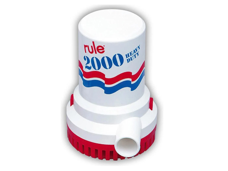 Rule non-automatic bilge pump