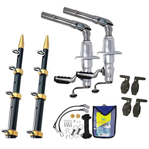Taco Marine Grand Slam 380 top-mount outrigger kit