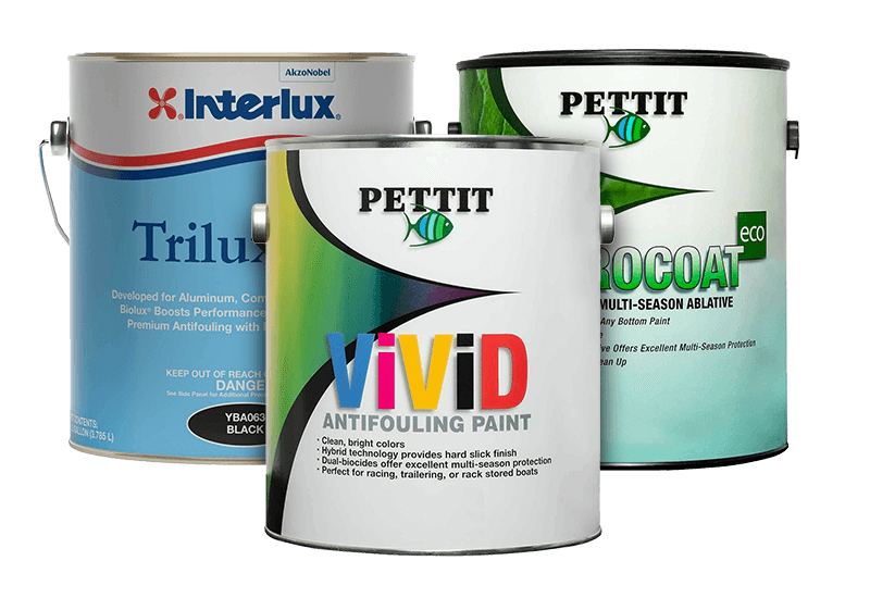 Examples of aluminum safe bottom paints