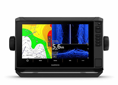 UHD 2 unit showing side view, down view and charts on the screen