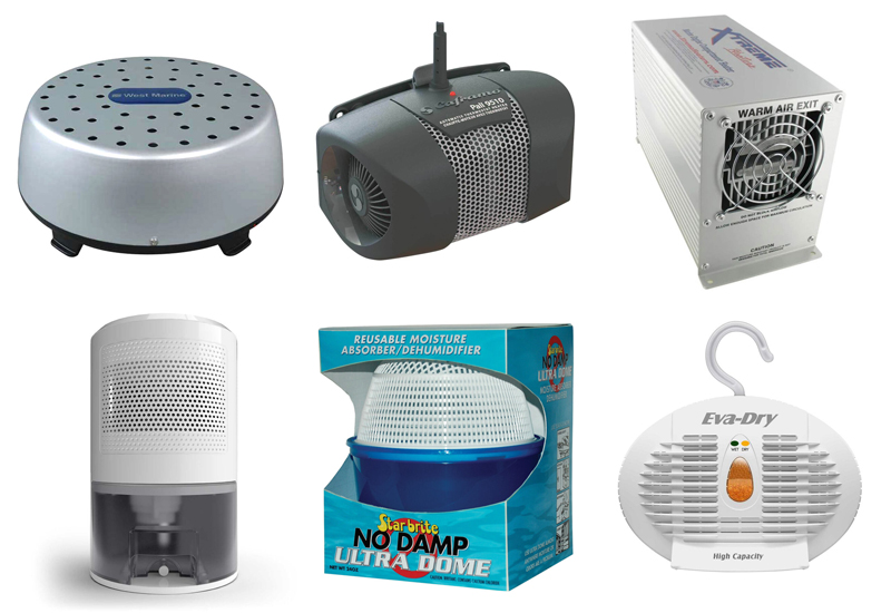 Various electric heaters and dehumidifying products