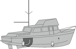 large powerboat