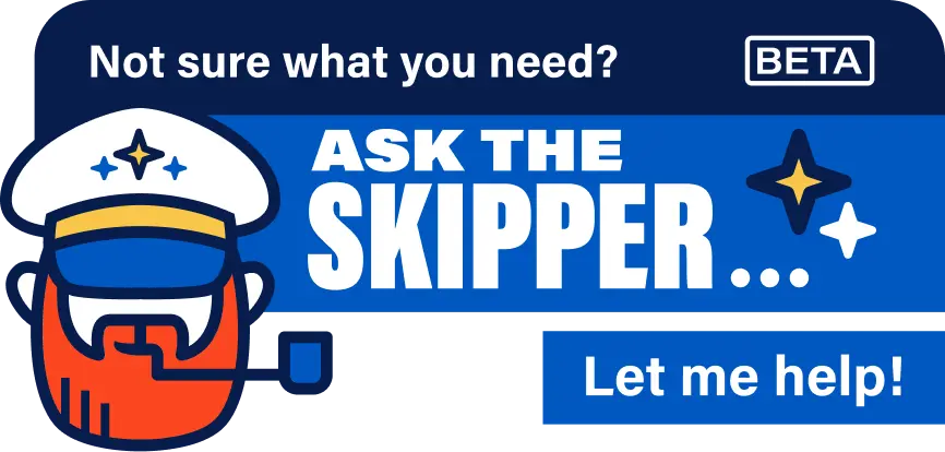 Image showing Skipper’s “Let Me Help” button in the left navigation area of the search results page